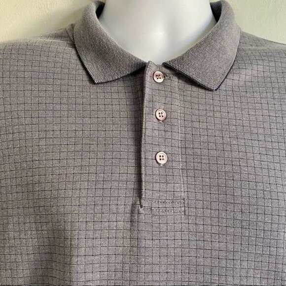 Knightsbridge Large Gray Polo Shirt - Picture 2 of 8